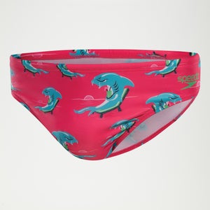 Men's Escape Shark Alarm 5cm Brief Pink