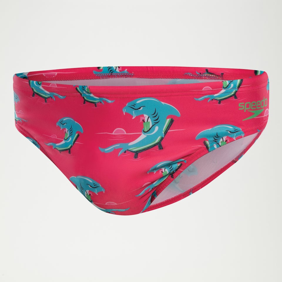 Men's Escape Shark Alarm 5cm Brief Pink