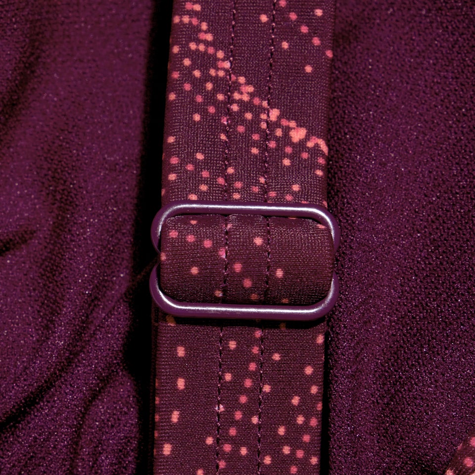 Shaping Evie Bedruckter Tankini für Damen Pflaume/Kirsche