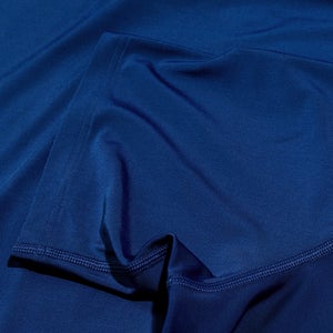 Haut de bain Homme imprimé à manches courtes bleu