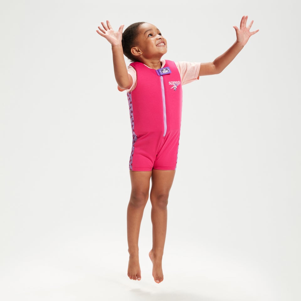 Infant Learn to Swim Aria Sea Otter Float Suit Pink