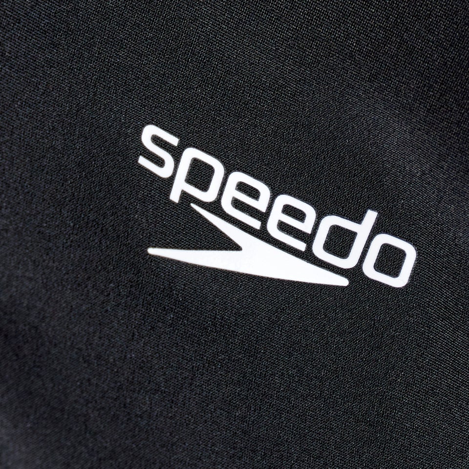 Bedrucktes dezentes 3-teiliges Set für Damen Schwarz/Koralle