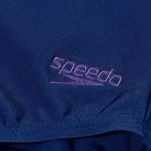 Bedruckter Hydrasuit für Mädchen Blau/Flieder