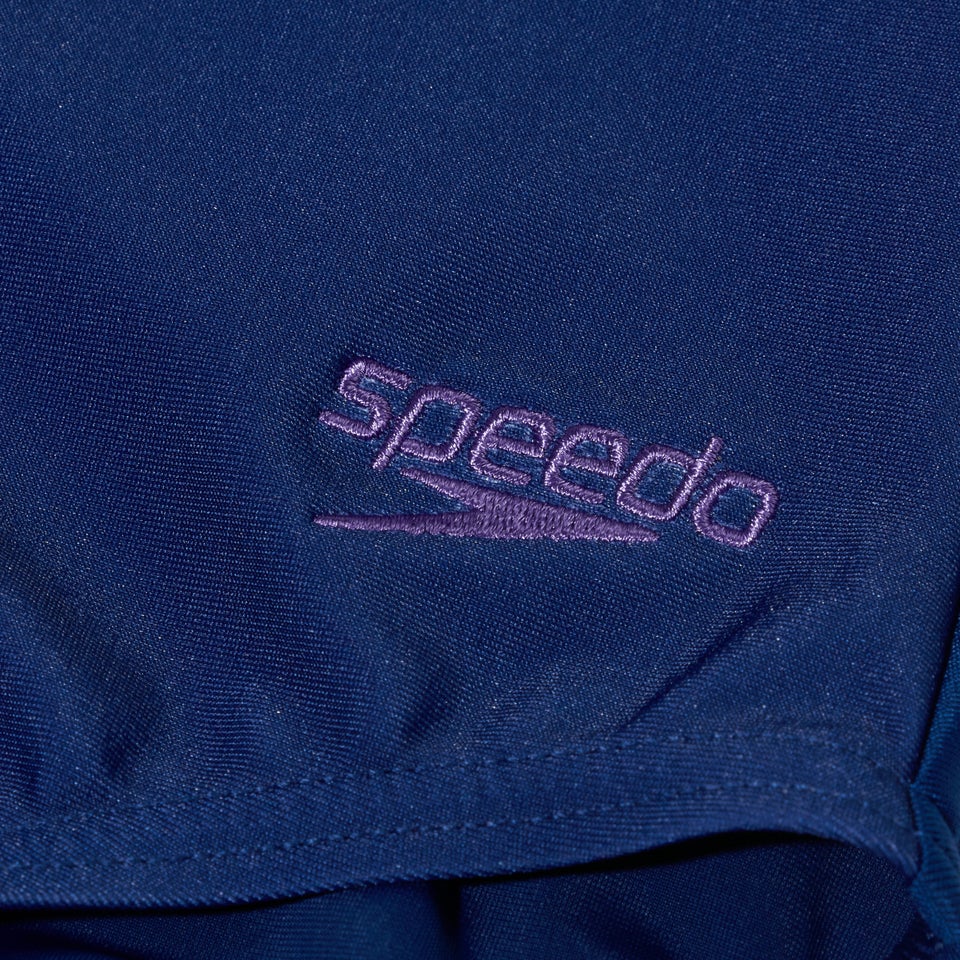 Bedruckter Hydrasuit für Mädchen Blau/Flieder