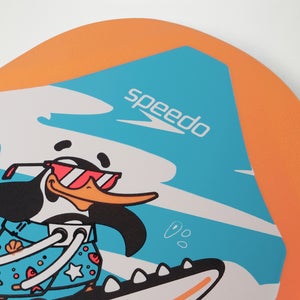 Flotteur Learn to Swim Chima le pingouin africain bleu/orange