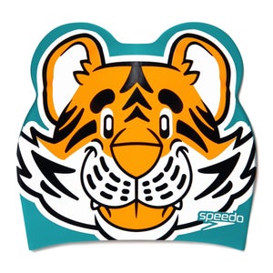 Casquette Tiger Cub imprimé pour bébés en orange