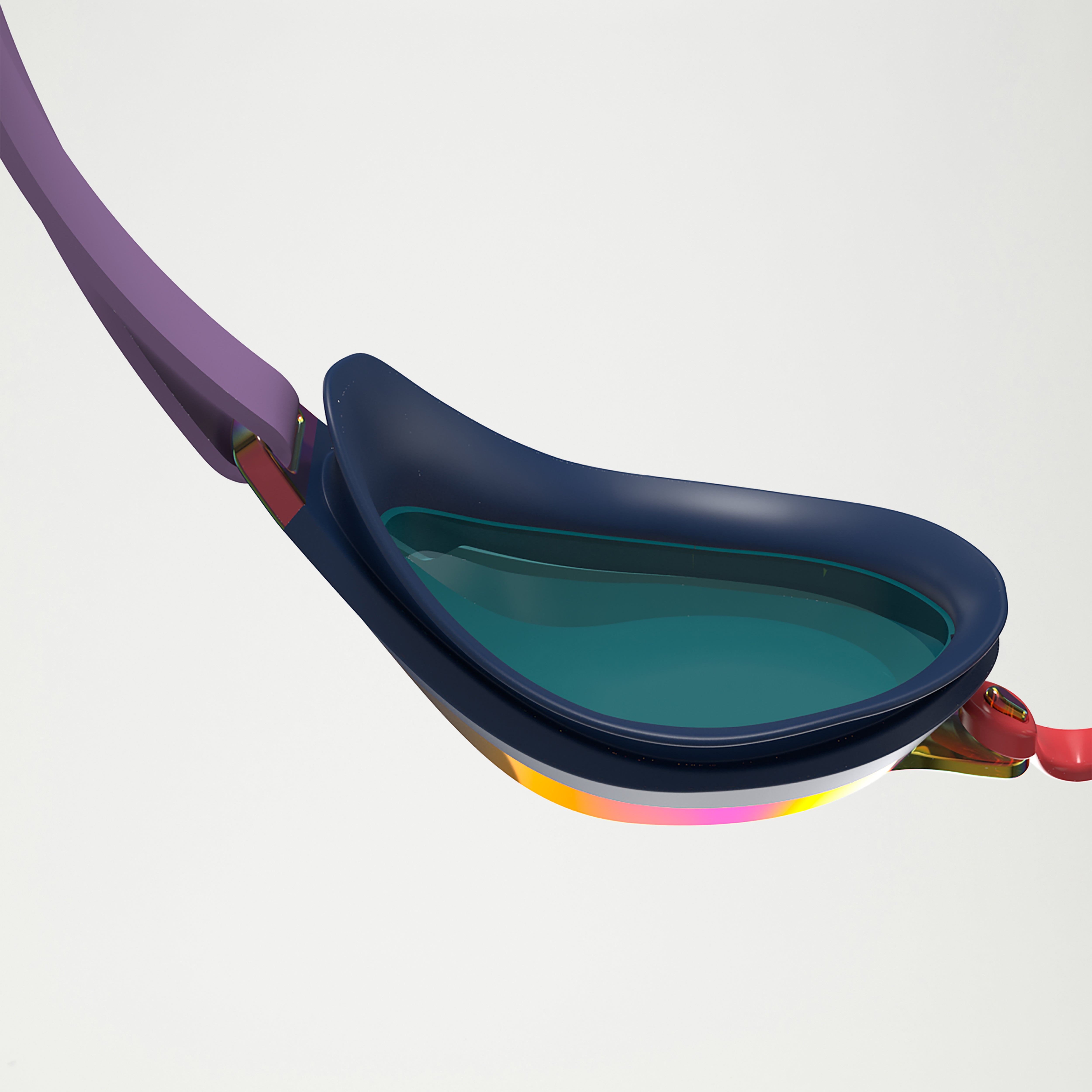 Adult Fastskin Speed Socket 2.0 Mirrored Goggles Purple/Orange