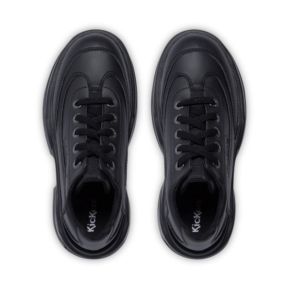 Adult Unisex Kade Lo Leather Alternative Black