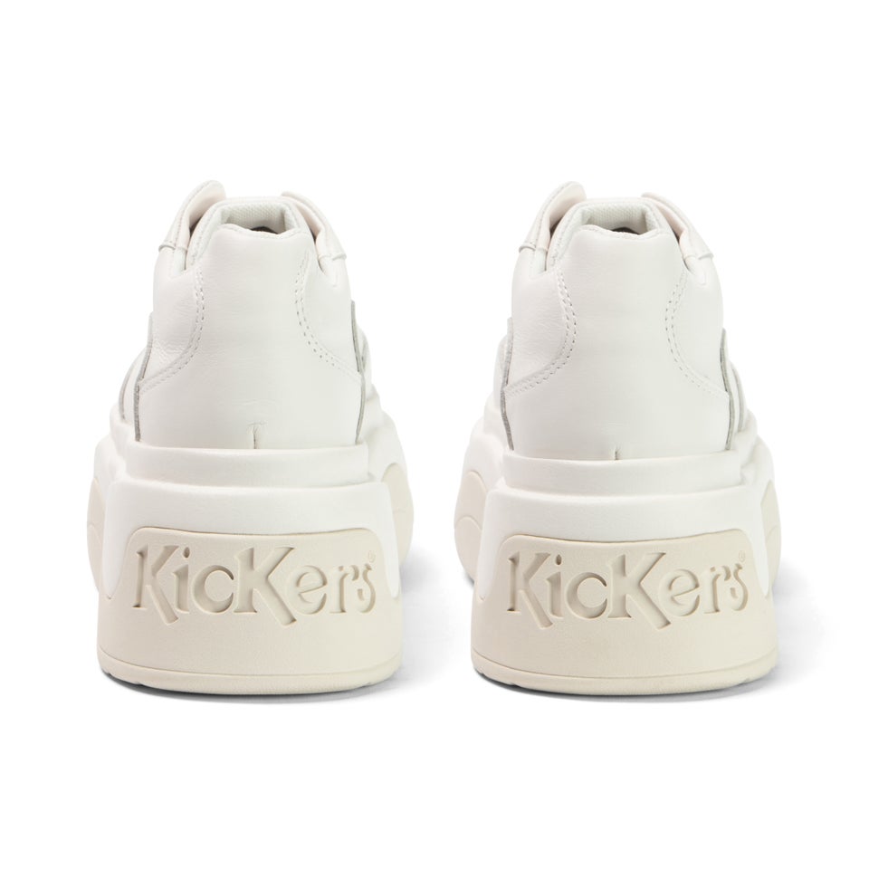 Adult Unisex Kade Lo Leather White