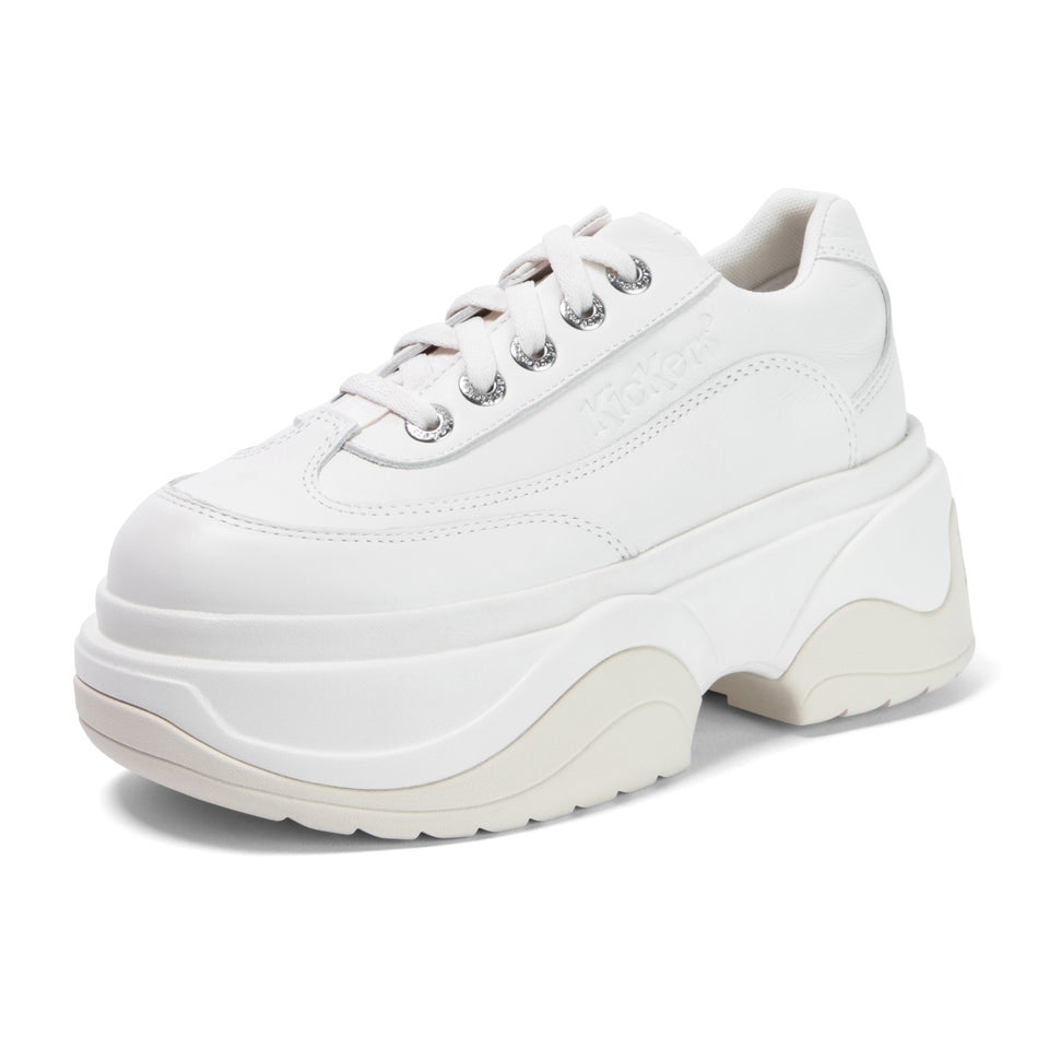 Adult Unisex Kade Lo Leather White