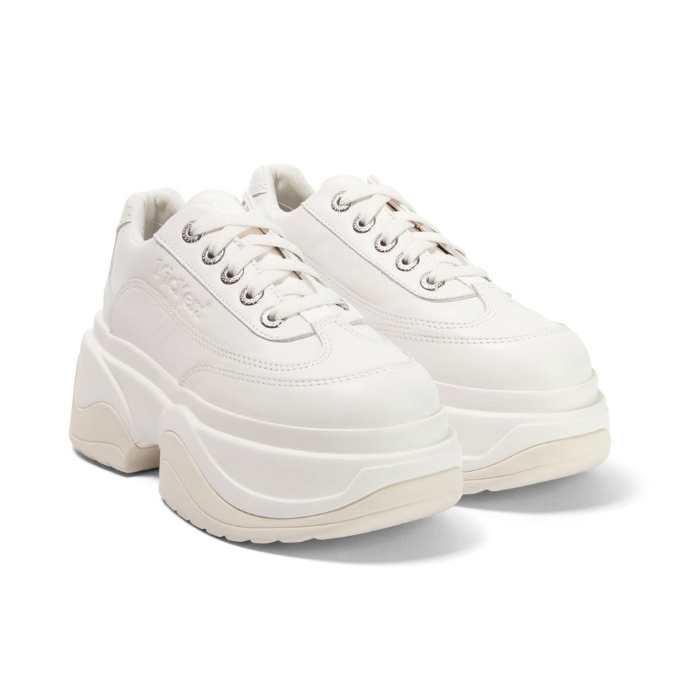 Adult Unisex Kade Lo Leather White