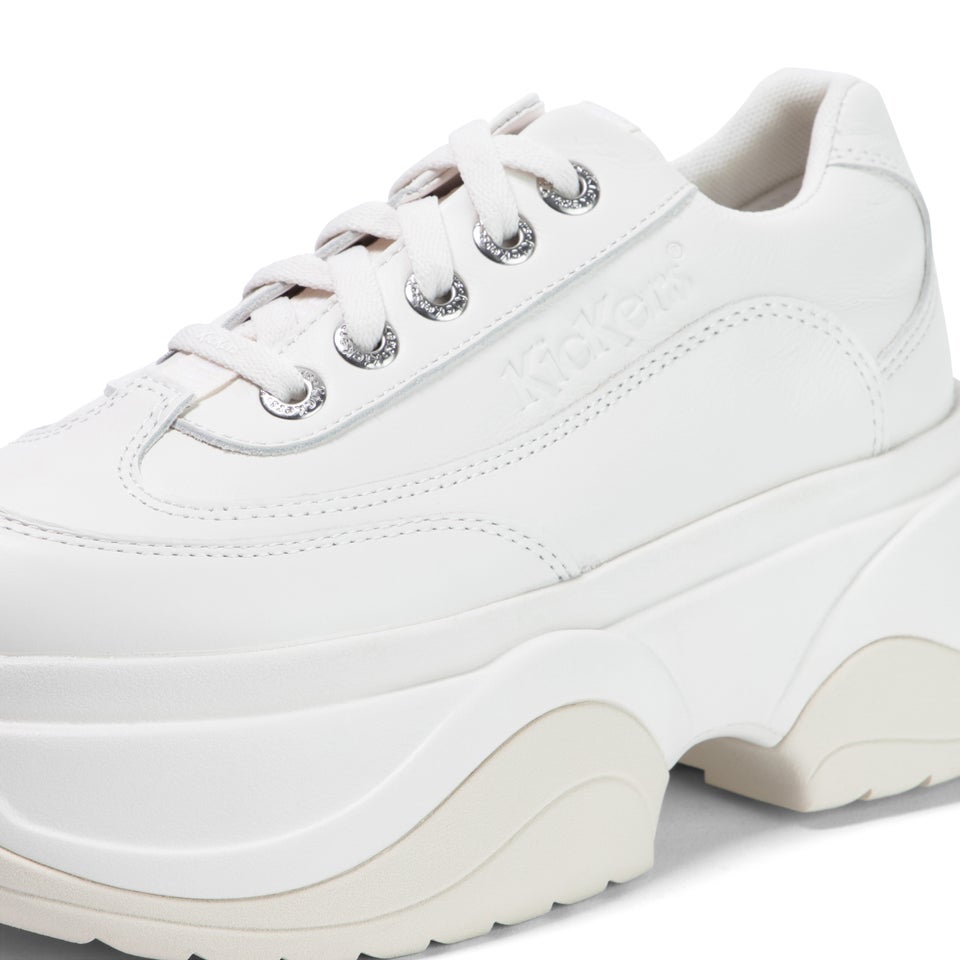 Adult Unisex Kade Lo Leather White