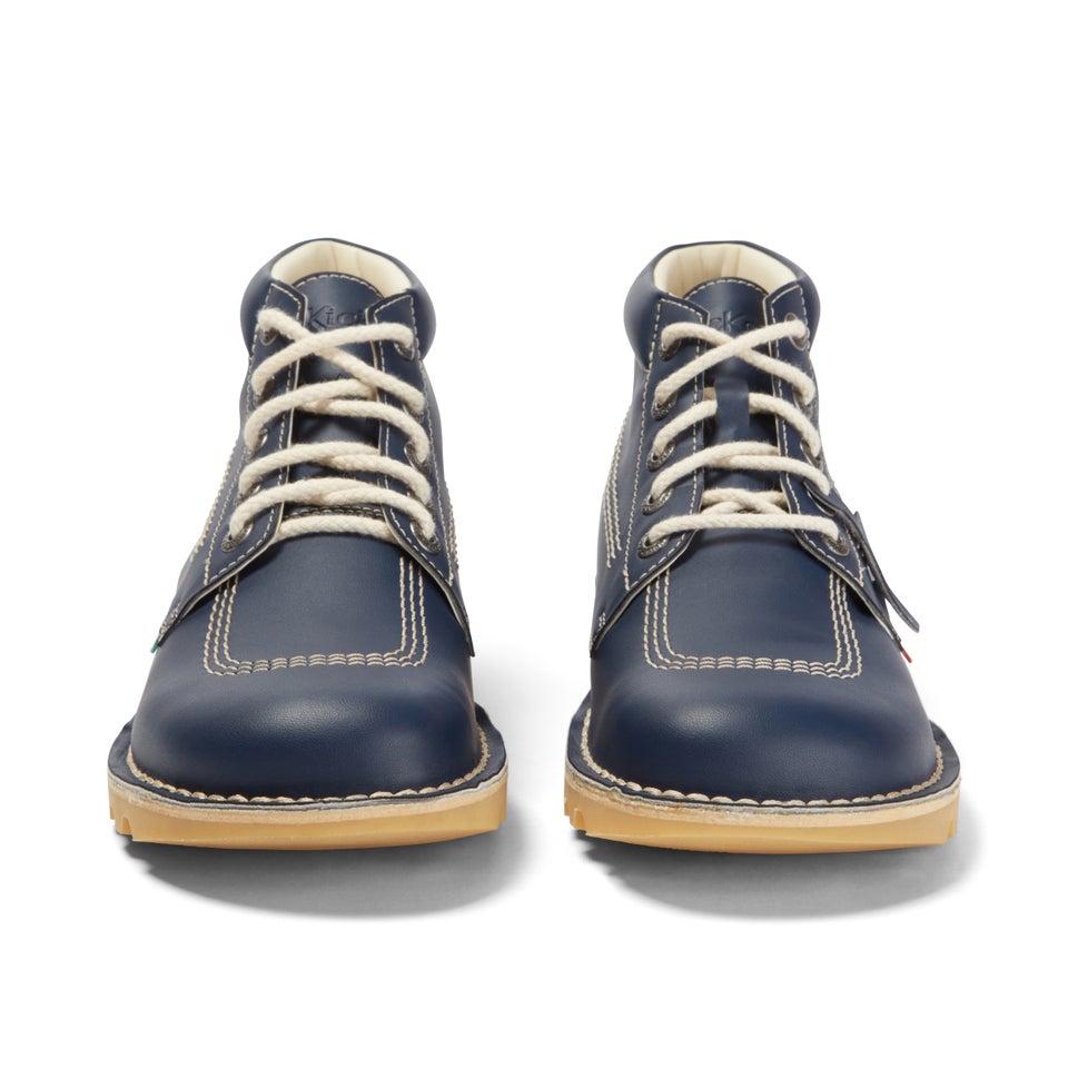 Adult Unisex Kick Hi Leather Alternative Navy