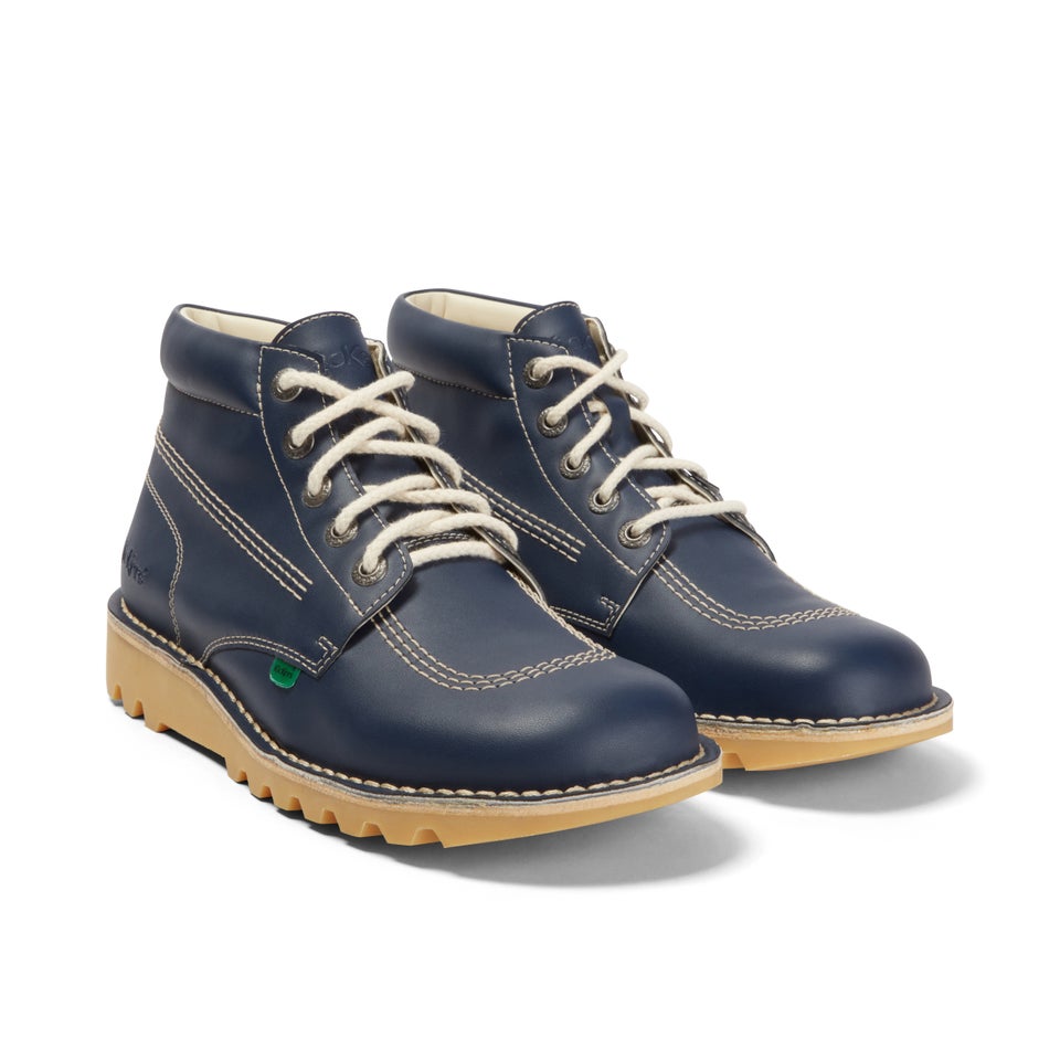 Adult Unisex Kick Hi Leather Alternative Navy