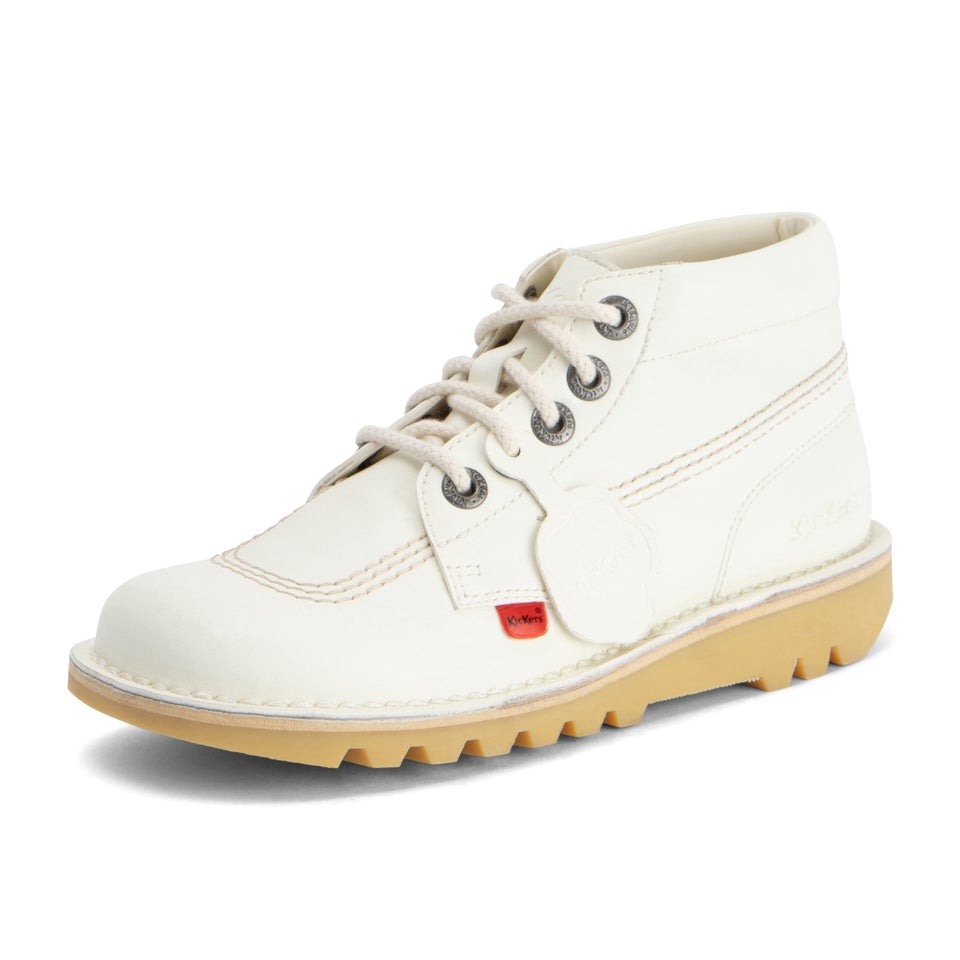 Adult Unisex Kick Hi Leather Alternative White