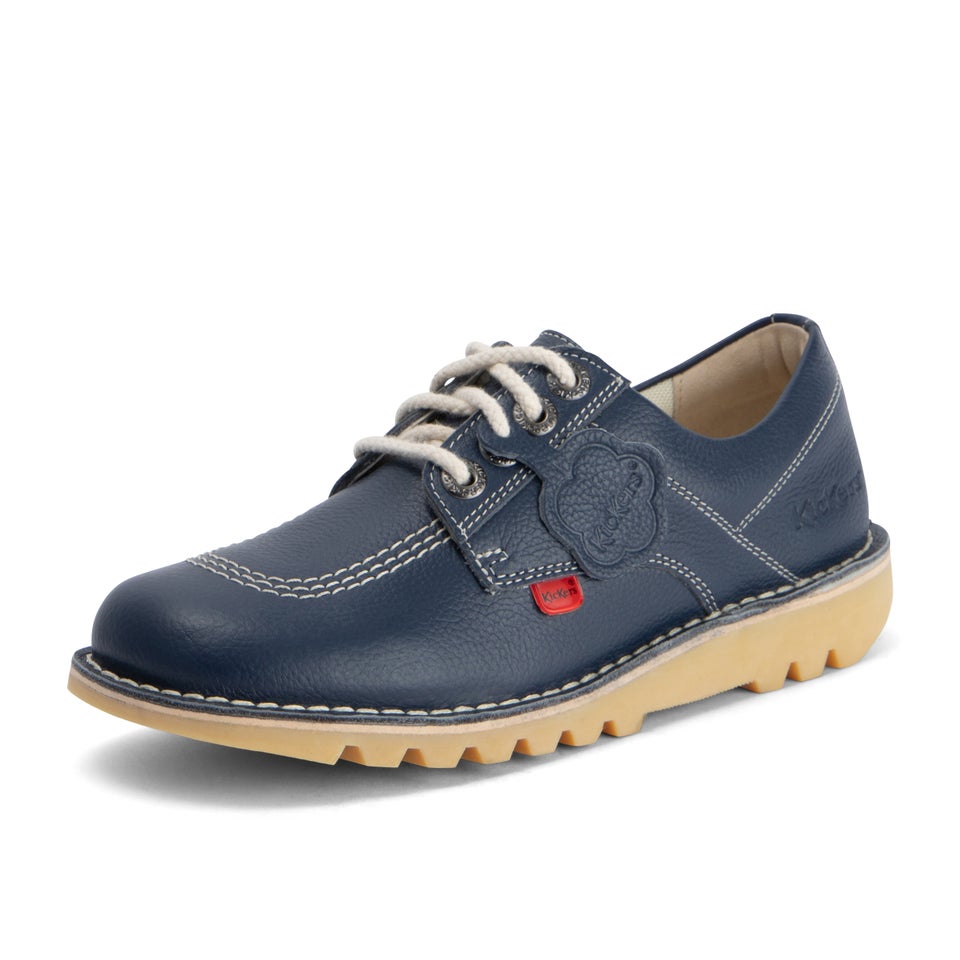 Adult Unisex Kick Lo Leather Navy