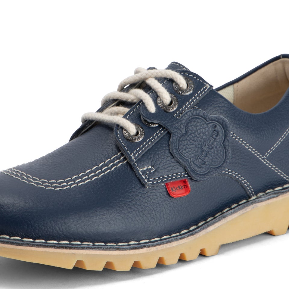 Adult Unisex Kick Lo Leather Navy