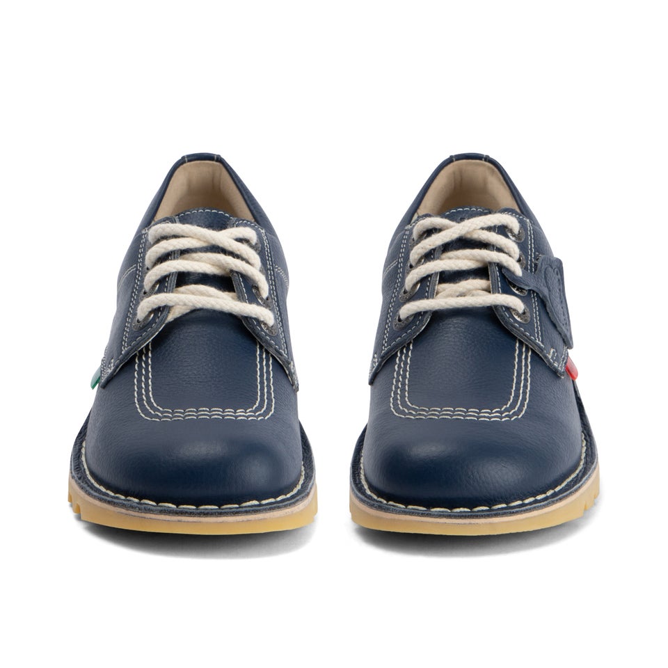 Adult Unisex Kick Lo Leather Navy