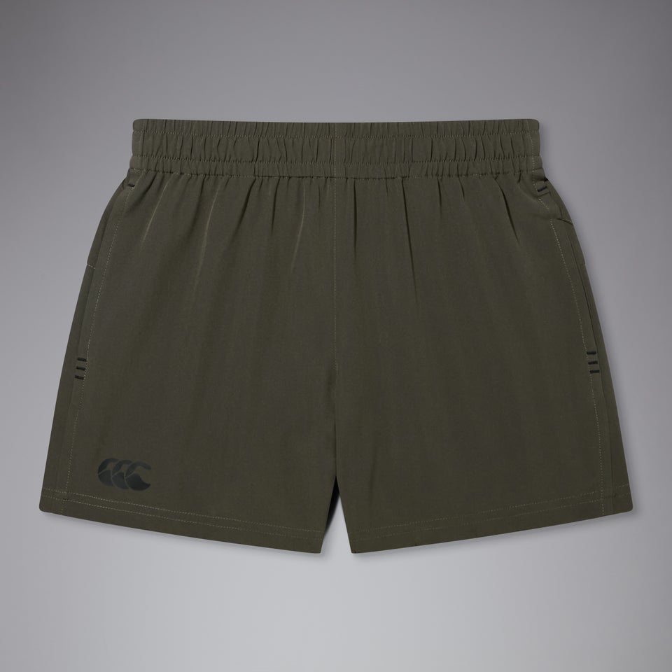 Junior Unisex Woven Shorts Green