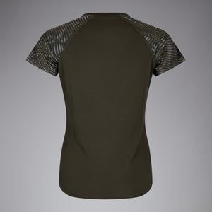 Womens Vapodri Superlight Graphic Tee Green