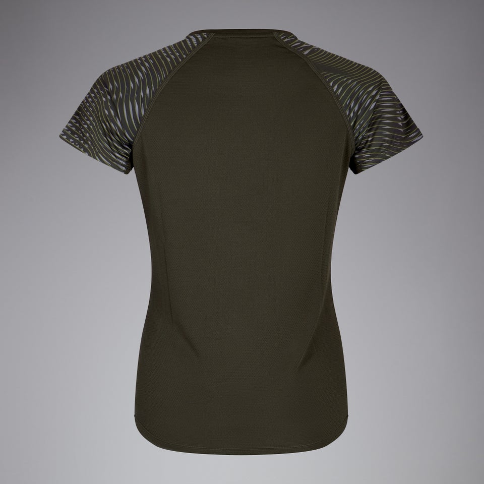 CANTERBURY VAPODRI S.LIGHT SS GRAPHIC TEE AF GREEN