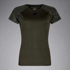 CANTERBURY VAPODRI S.LIGHT SS GRAPHIC TEE AF GREEN