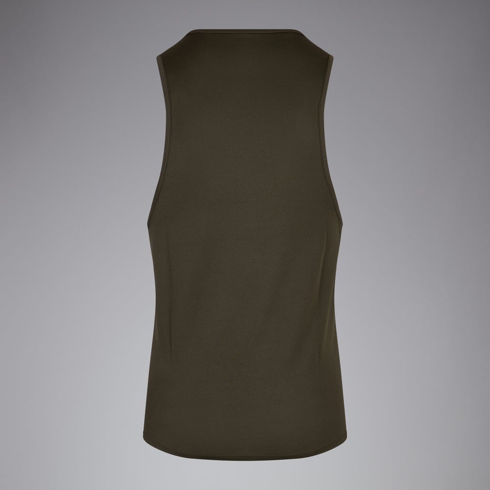 CANTERBURY VAPODRI SINGLET AM GREEN