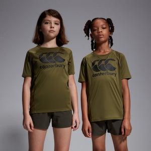 CANTERBURY SUPERLIGHT SS TEE JU GREEN - 8