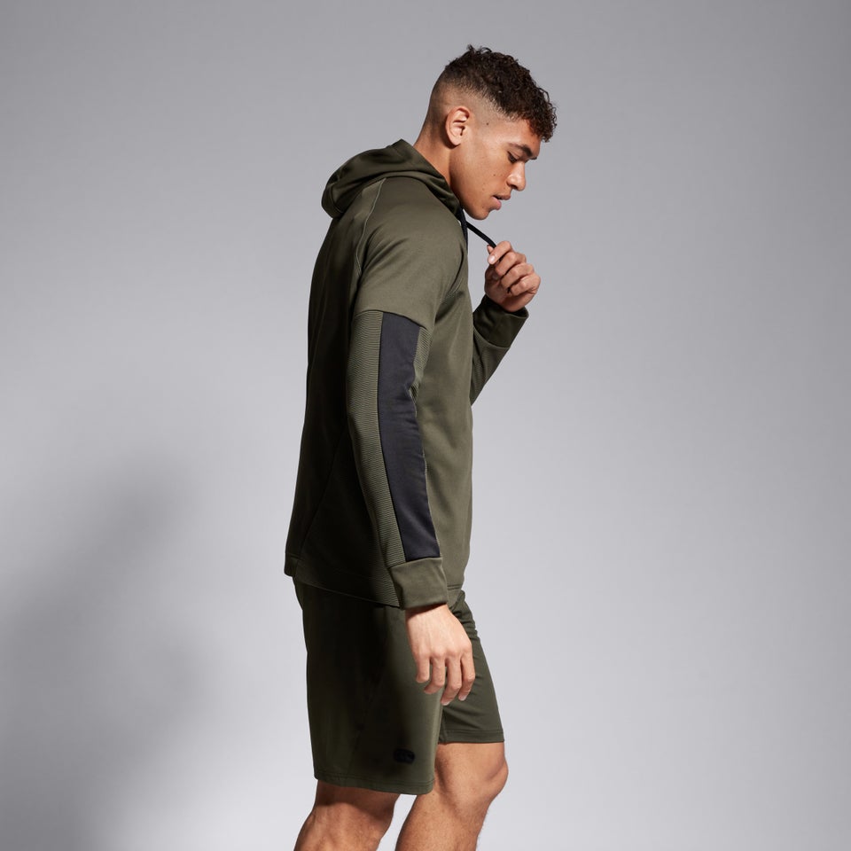 Mens Overhead Training Hoody Green