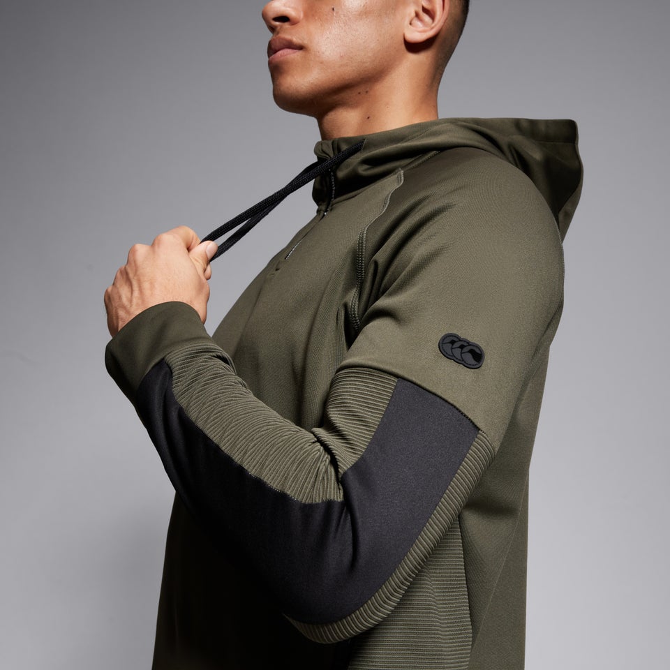 Mens Overhead Training Hoody Green