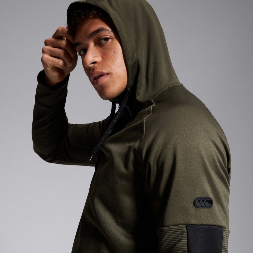 Mens Overhead Training Hoody Green