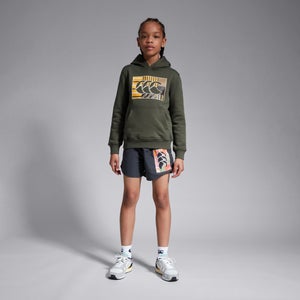 JUNIOR UNISEX UGLIES HOODY GREEN - AGE 8