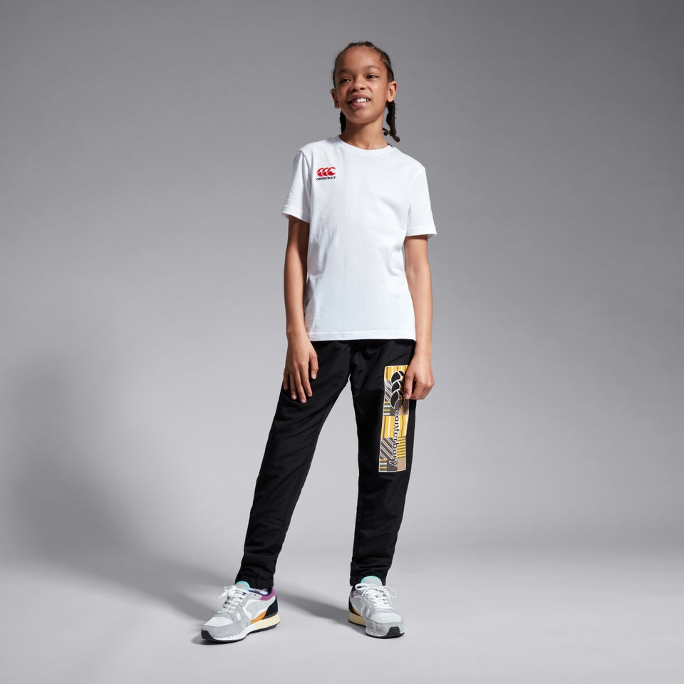 Junior Unisex Uglies Tapered Cuff Stadium Pant Black