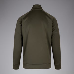 CANTERBURY 1/2 ZIP THERMOREG FLEECE AM GREEN