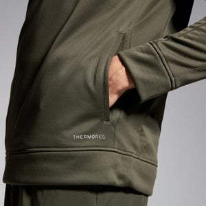 CANTERBURY 1/2 ZIP THERMOREG FLEECE AM GREEN