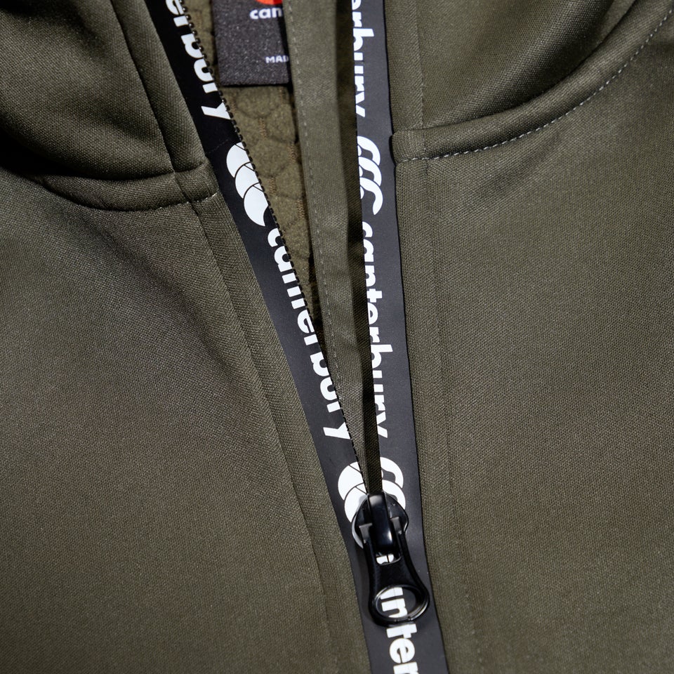 Mens 1/2 Zip Thermoreg Fleece Green