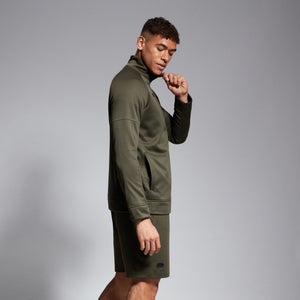 Mens 1/2 Zip Thermoreg Fleece Green