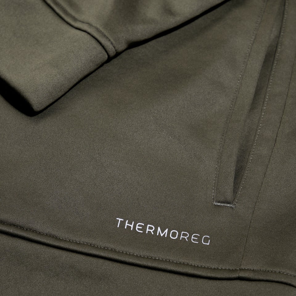 Mens 1/2 Zip Thermoreg Fleece Green