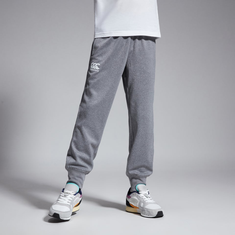 Junior Unisex Lightweight Fleece Jogger Grey Marl