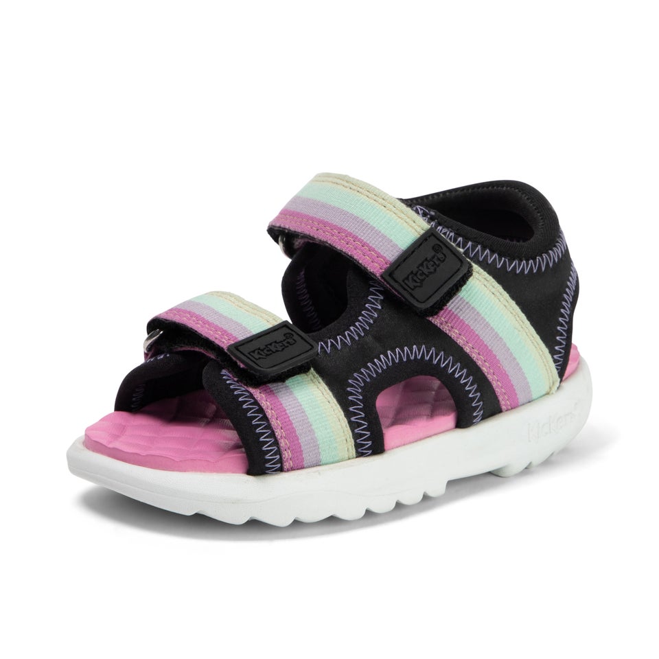 Infant Girls Kickster Sandal Black