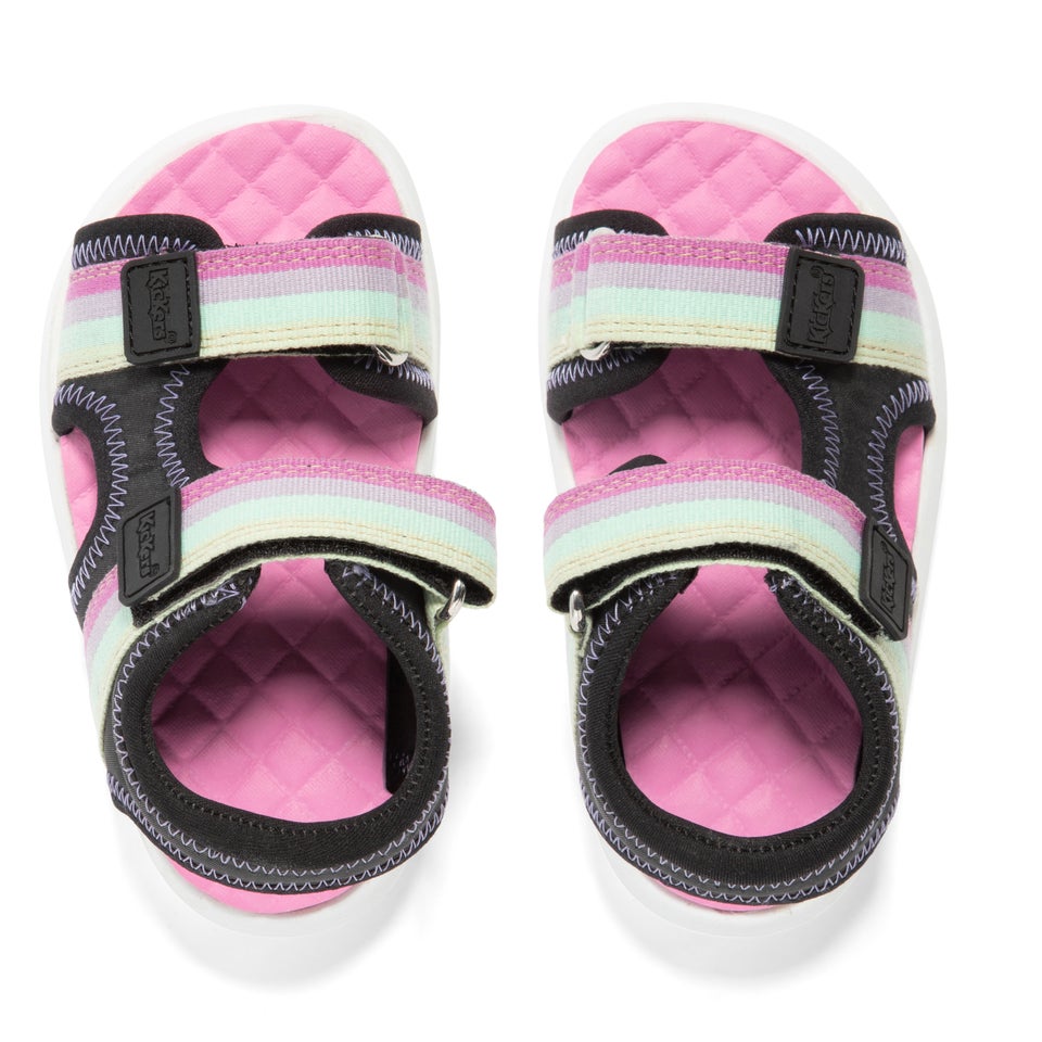 Infant Girls Kickster Sandal Black