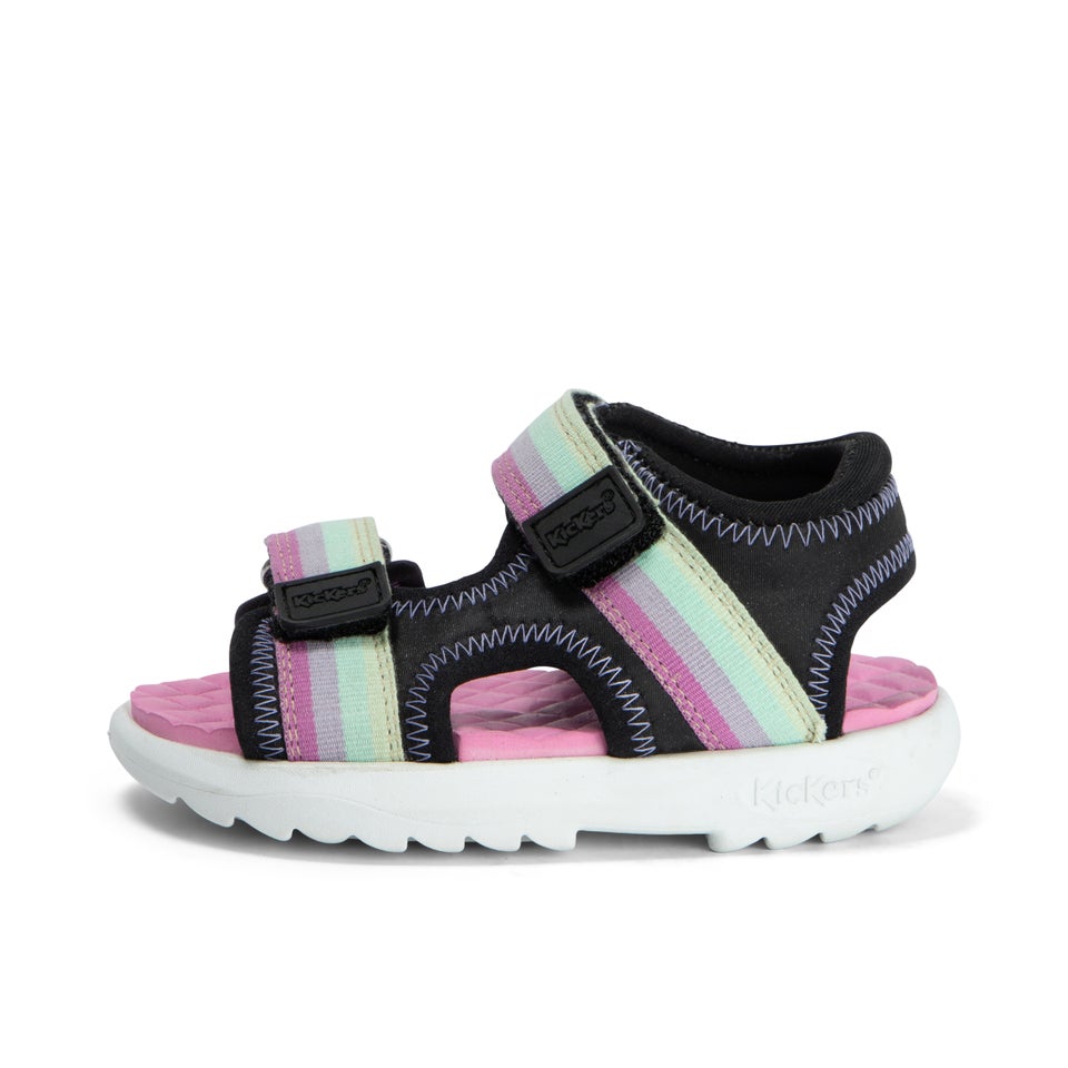 Infant Girls Kickster Sandal Black