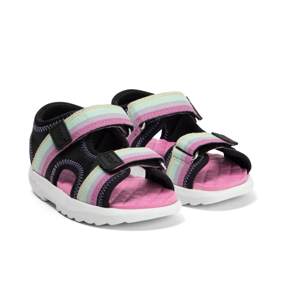 Infant Girls Kickster Sandal Black