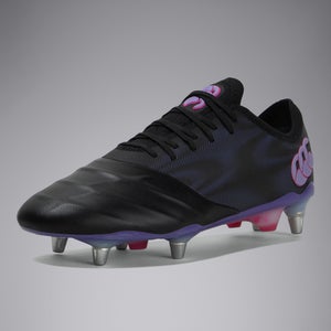 Adult Unisex Phoenix Genesis Elite Soft Ground Boots Black/Purple