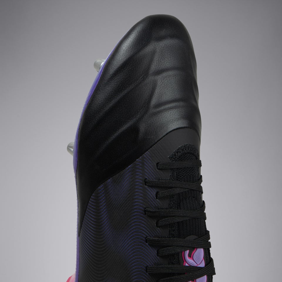 Adult Unisex Phoenix Genesis Elite Soft Ground Boots Black/Purple