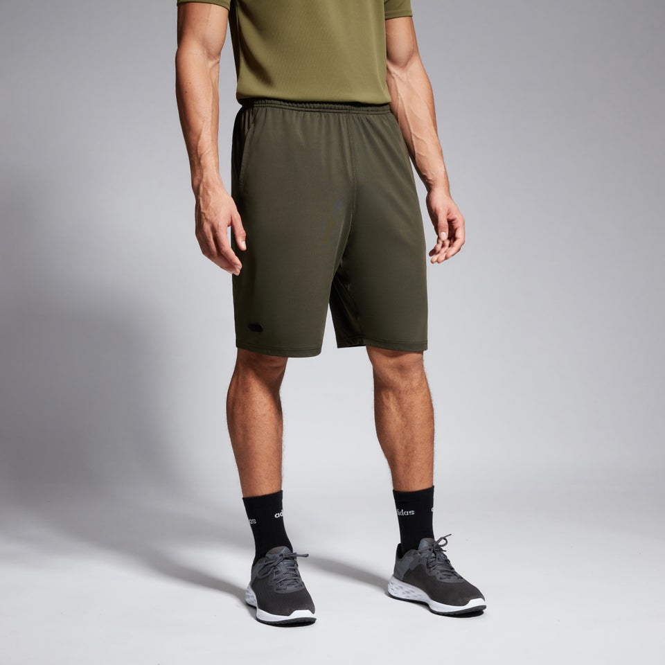 Mens Vapodri Stretch Knit Shorts Green