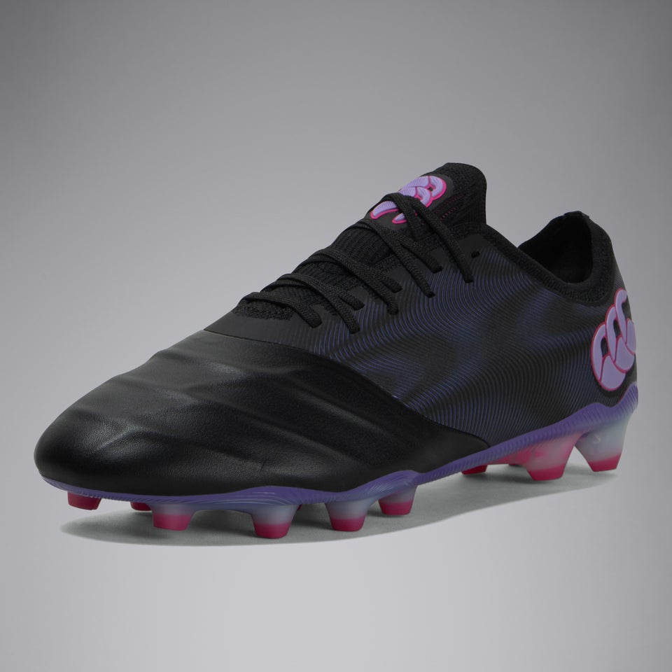 Adult Unisex Phoenix Genesis Elite Firm Ground Boots Black/Purple