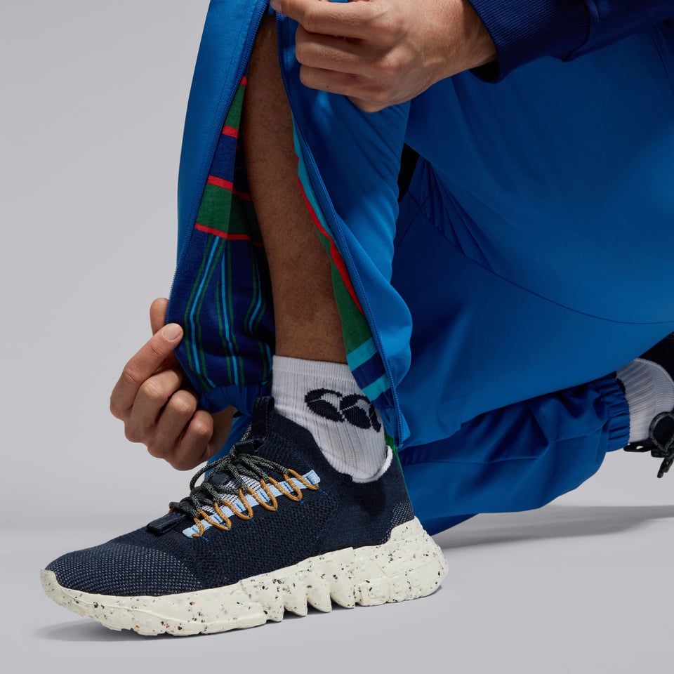 Mens Uglies Tapered Cuff Stadium Pant Blue