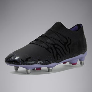 Adult Unisex Speed Infinite Pro Soft Ground Boots Black/Purple