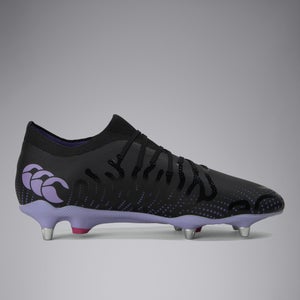 Adult Unisex Speed Infinite Pro Soft Ground Boots Black/Purple